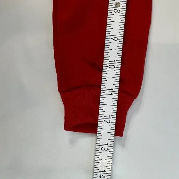 Nike Toddler Tracksuit Set 18M Red Black Jogger Outfit - Picture 12 of 14